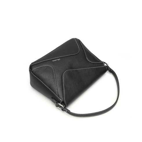 Puzzle Crossbody Bag - Black